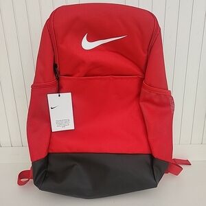 Nike Brasilia 9.5 Training Backpack - Red - Laptop Sleeve - DH7709-657 **NEW**